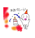 ぼうずちゃんの使える日常使用のスタンプ（個別スタンプ：3）