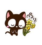 小さい黒猫スタンプ☆好き（個別スタンプ：19）