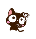 小さい黒猫スタンプ☆好き（個別スタンプ：34）