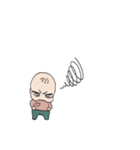 むっ！赤ちゃん（個別スタンプ：12）