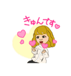 Blonde girl KTR（個別スタンプ：10）