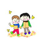 ちいさな兄弟2（個別スタンプ：7）
