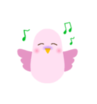 返信するインコ（個別スタンプ：4）