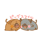 mipig × ブタさんスタンプ（個別スタンプ：13）