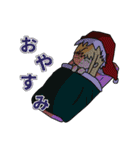 秋〜冬オリジナルキャラスタンプ（個別スタンプ：13）