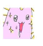 ニートうさぎの4コマまんがスタンプ（個別スタンプ：8）