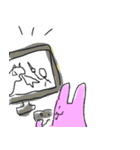 ニートうさぎの4コマまんがスタンプ（個別スタンプ：10）