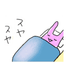 ニートうさぎの4コマまんがスタンプ（個別スタンプ：40）
