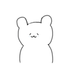 ゆるクマくん（個別スタンプ：3）