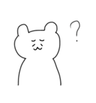 ゆるクマくん（個別スタンプ：4）