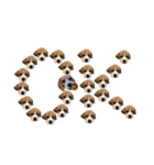 ビーグル犬 （こむぎちゃん）（個別スタンプ：6）