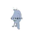 感情を失った生き物（個別スタンプ：3）
