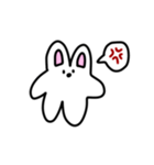 うさぎ喋りませんので（個別スタンプ：10）