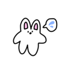 うさぎ喋りませんので（個別スタンプ：12）