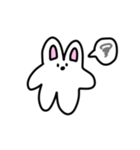 うさぎ喋りませんので（個別スタンプ：13）