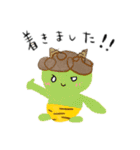 こどもの絵 ちび鬼（個別スタンプ：24）