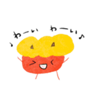 こどもの絵 ちび鬼（個別スタンプ：28）
