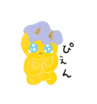 こどもの絵 ちび鬼（個別スタンプ：33）