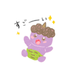 こどもの絵 ちび鬼（個別スタンプ：38）