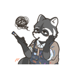 アライグマの新井くん（個別スタンプ：32）