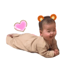 首がすわったキウイさん（個別スタンプ：1）
