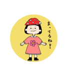 おしゃべりキノコと女の子（個別スタンプ：13）