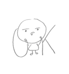 わりと無表情くん（個別スタンプ：3）