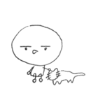 わりと無表情くん（個別スタンプ：34）