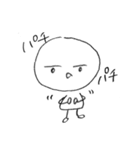 わりと無表情くん（個別スタンプ：40）