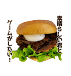 褒めまくるバーガー（個別スタンプ：39）