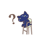 黒猫ぶらぼうのテニスライフ（個別スタンプ：8）