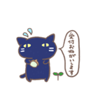 黒猫ぶらぼうのテニスライフ（個別スタンプ：11）