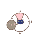 黒猫ぶらぼうのテニスライフ（個別スタンプ：28）
