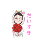 えりスタンプ1（個別スタンプ：15）