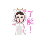 えりスタンプ1（個別スタンプ：39）