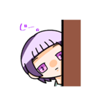 紫マッシュの使える？スタンプ（個別スタンプ：5）