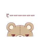 感情を持ったテディベア（個別スタンプ：31）