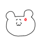 ゆるクマくんー（個別スタンプ：3）