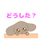 うるうる うさぎ ぎゅっとしてあげるよ（個別スタンプ：5）