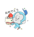 ♡ハートくん♡（個別スタンプ：10）