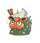 かわいい獅子舞スタンプ（個別スタンプ：6）