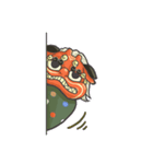 かわいい獅子舞スタンプ（個別スタンプ：8）
