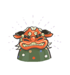 かわいい獅子舞スタンプ（個別スタンプ：9）