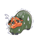 かわいい獅子舞スタンプ（個別スタンプ：12）
