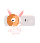 うさぎandフード（個別スタンプ：5）