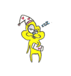しあわせ黄色いうさぎhappy yellow Rabbit（個別スタンプ：6）