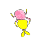 しあわせ黄色いうさぎhappy yellow Rabbit（個別スタンプ：16）