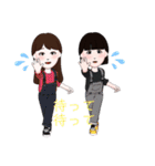 やっちゃんとれいちゃんstamp2（個別スタンプ：35）