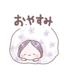 ラベンダーヘアの女の子（個別スタンプ：19）