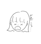 女の子と、ときどき動物（個別スタンプ：2）